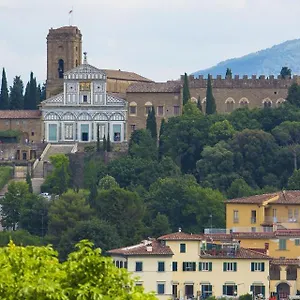 A Postcard View In A Vintage Florence